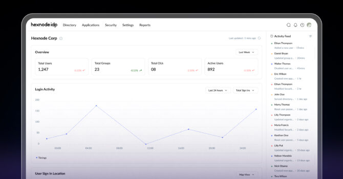Hexnode IdP, a native identity provider
