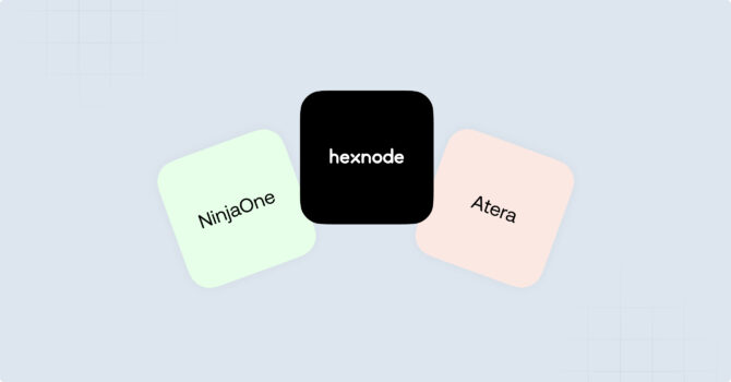 Hexnode vs NinjaOne vs Atera