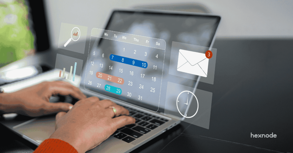 Hexnode Work Essentials Centralizing Email, Calendar, and Contacts on Managed Devices