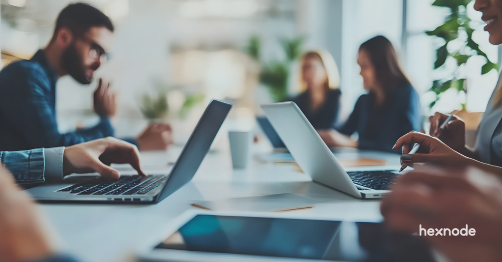 Hexnode for Co-working Spaces_ Shared Device Management