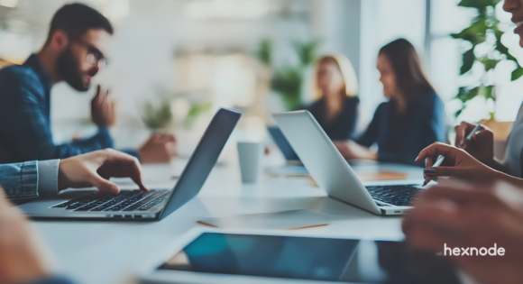 Hexnode for Co-working Spaces_ Shared Device Management