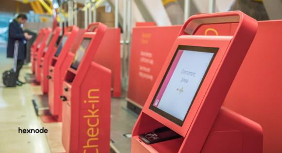 Hexnode kiosk fleet monitoring