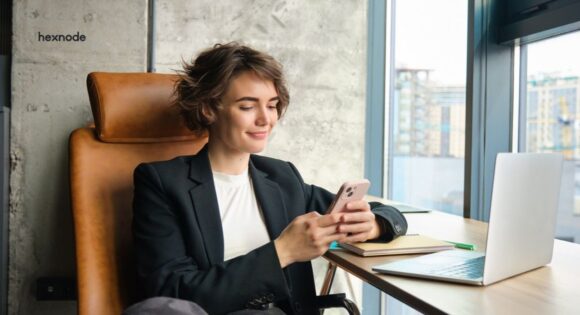 managed domains on work iphones