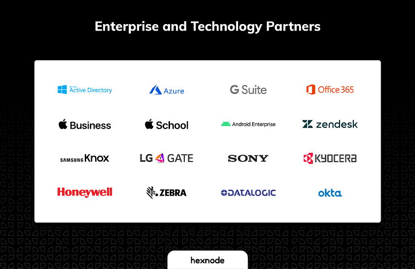 Hexnode Enterprise and Technology Integrations
