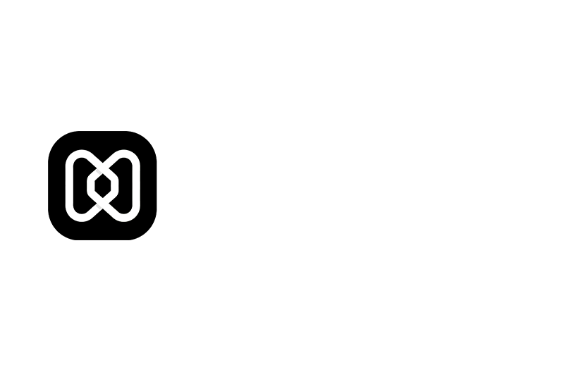Hexnode Logo White with Icon