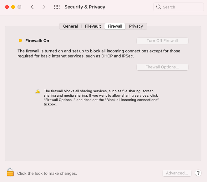 the Firewall settings get updated on the endpoint