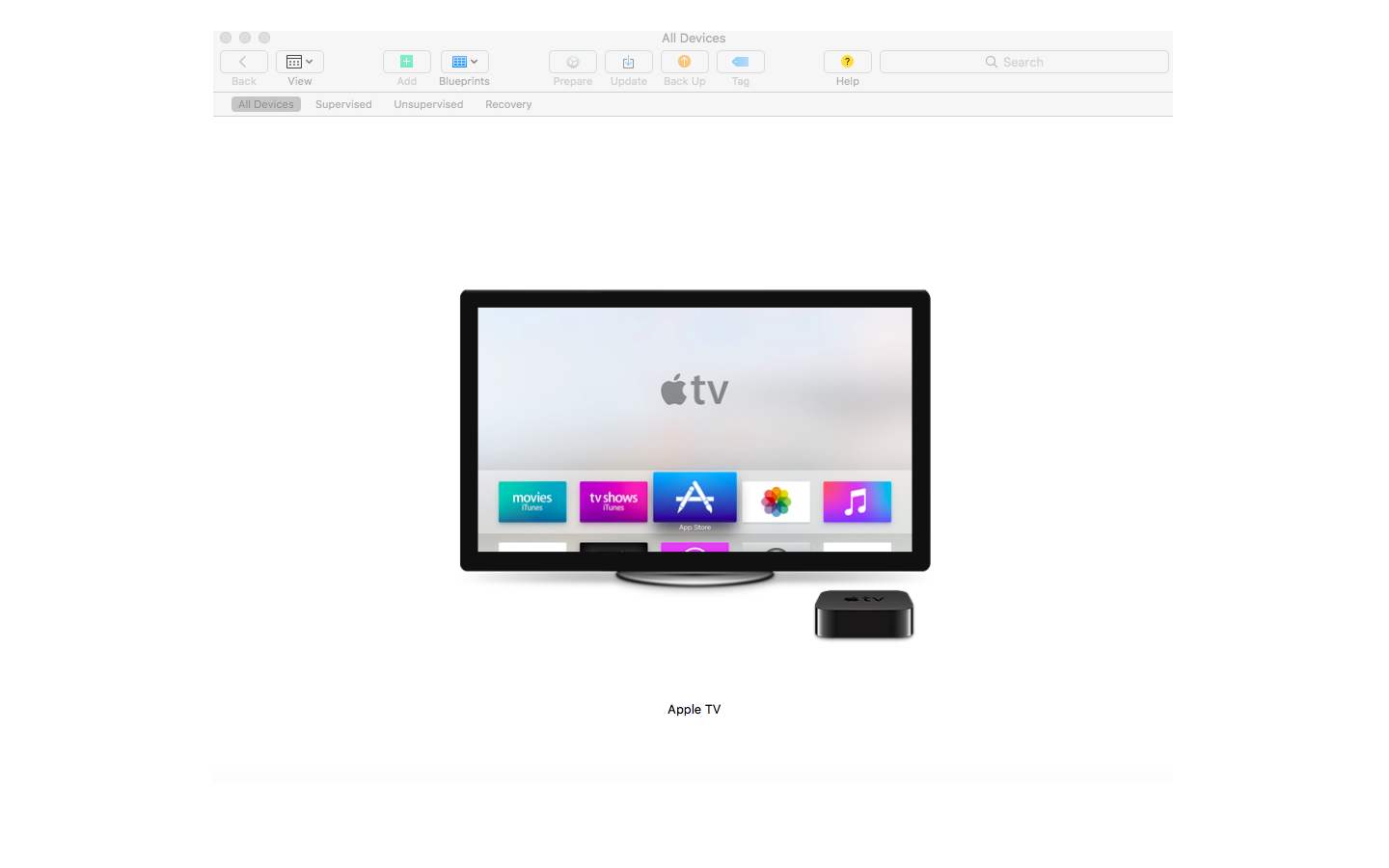 enroll apple tvs in hexnode mdm