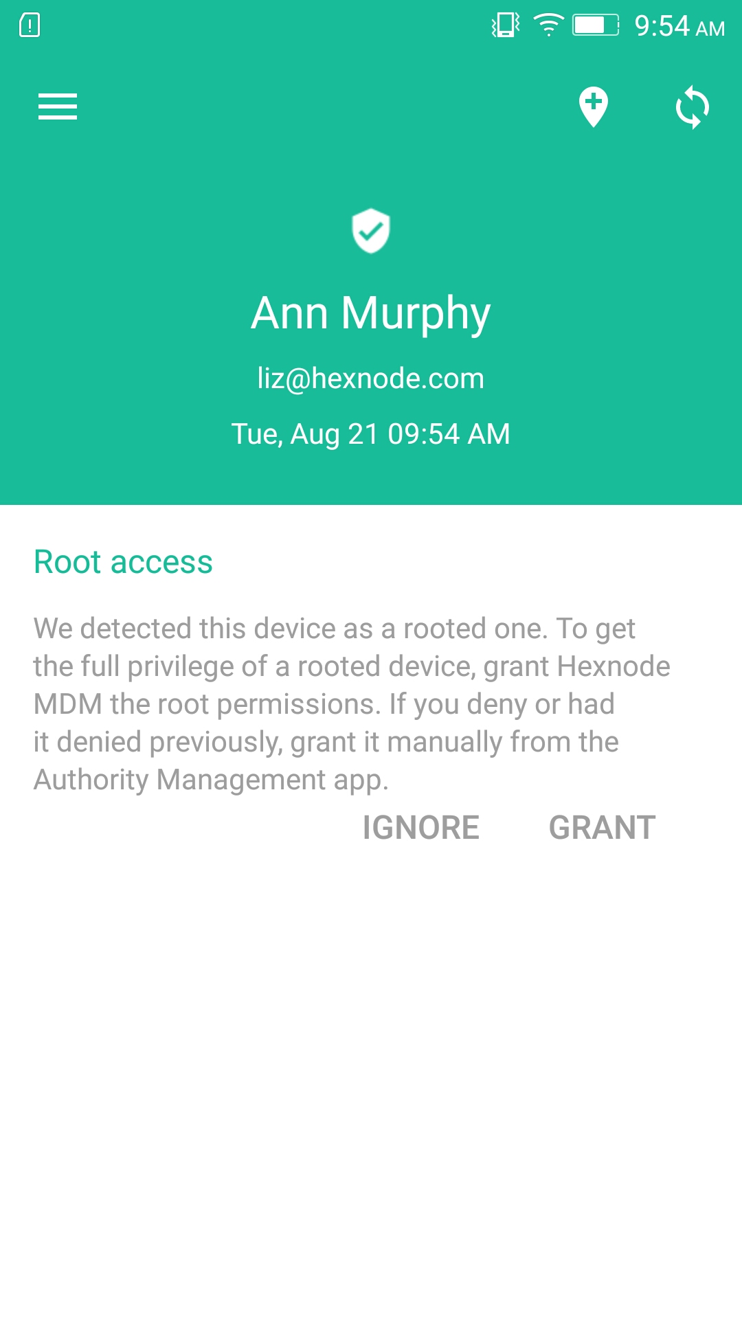 Rooting in Android - Grant Root Access