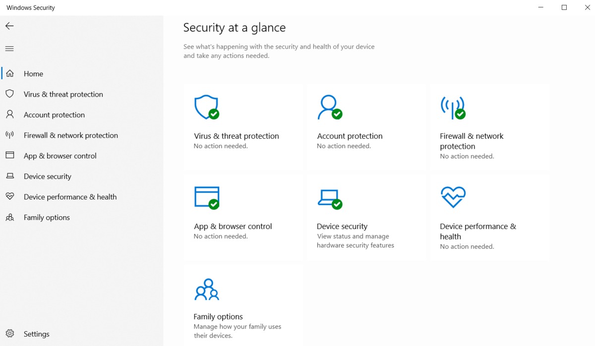 Configure Windows Defender Security Center settings using Hexnode MDM