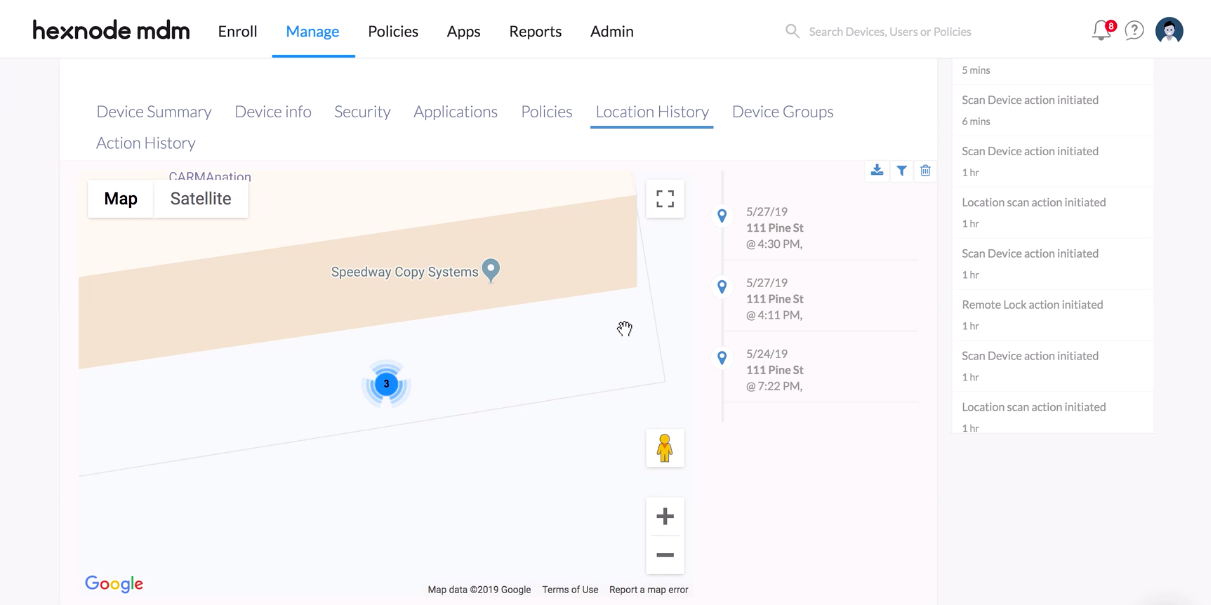 Find lost iOS device with MDM Find lost iOS devices with Hexnode MDM using Scan Device Location
