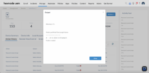 Script to create a folder if it doesn&rsquo;t exist on Windows remotely executed successfully from Hexnode.