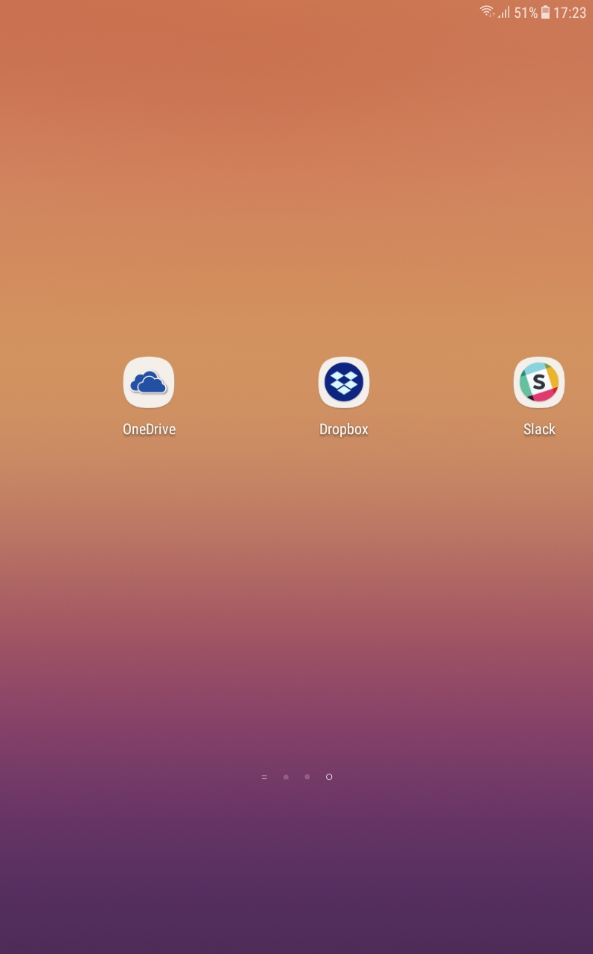 Only allowlisted apps are present on Android.