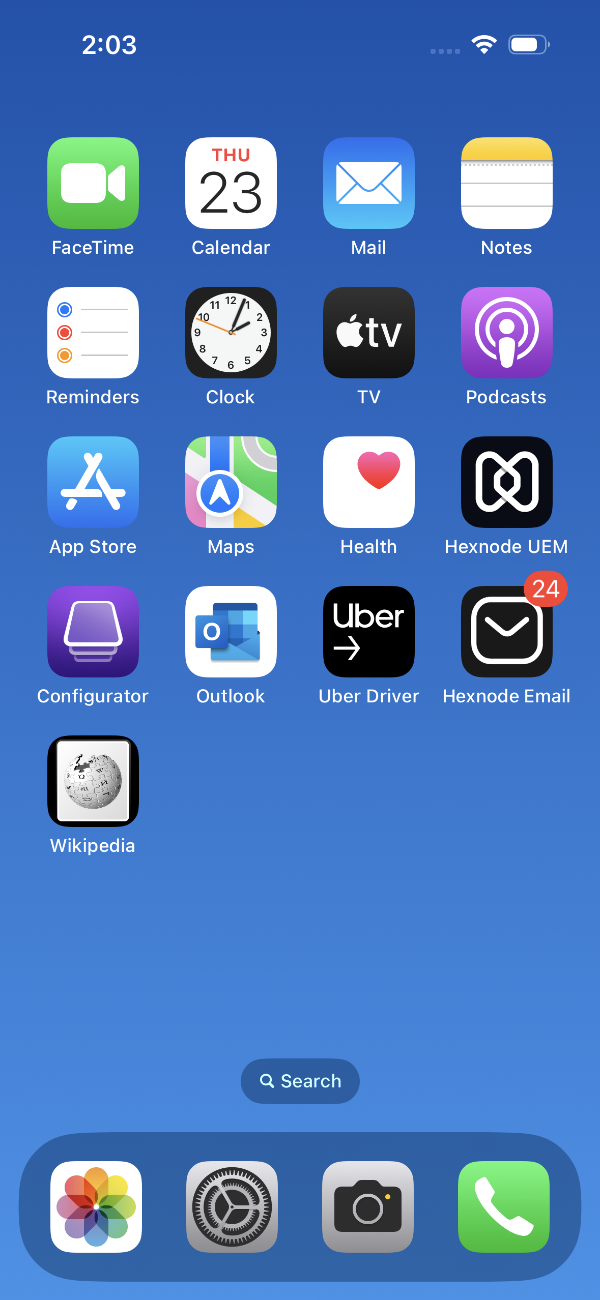 Add Wikipedia as a web clip on iOS devices with Hexnode MDM Added web clips called “Wikipedia” to iOS devices with Hexnode MDM