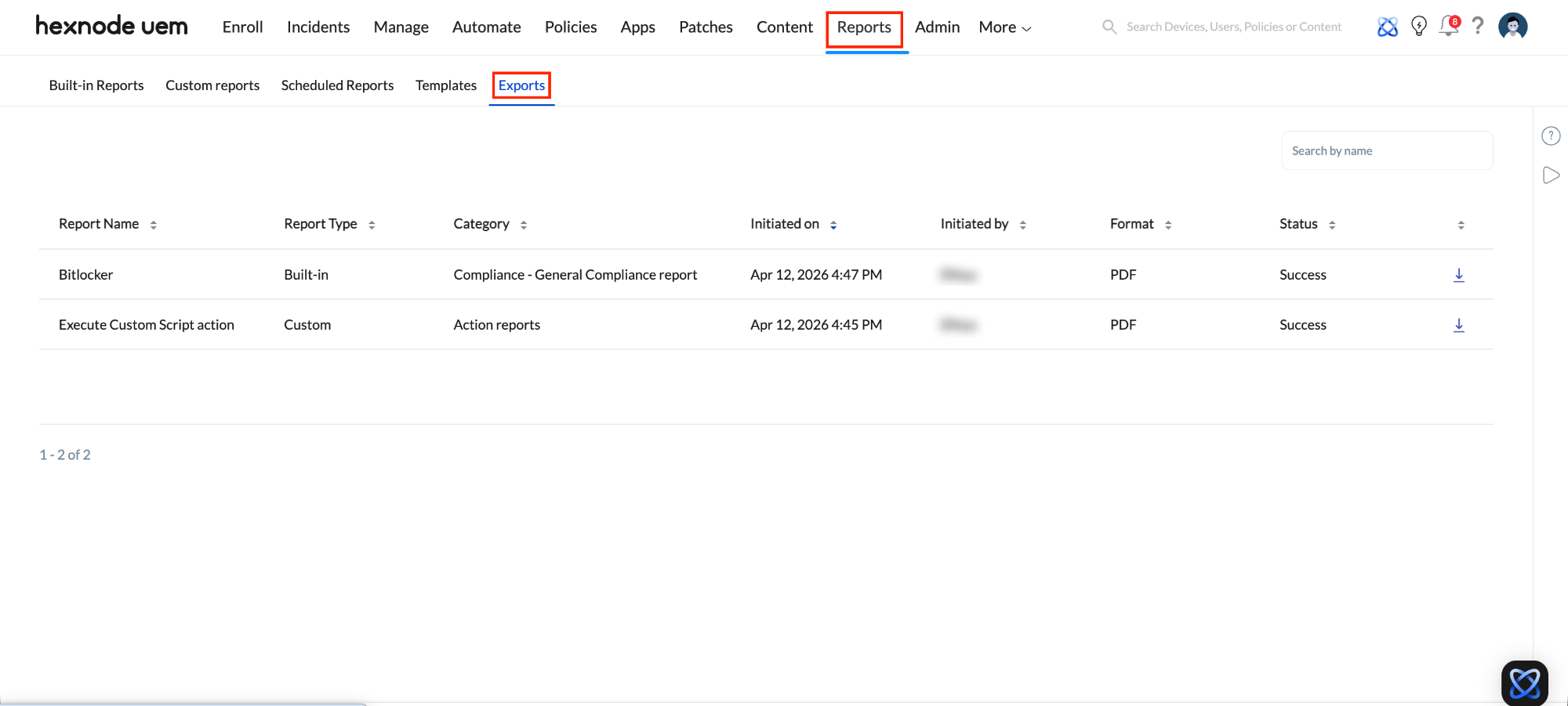 A screenshot of the