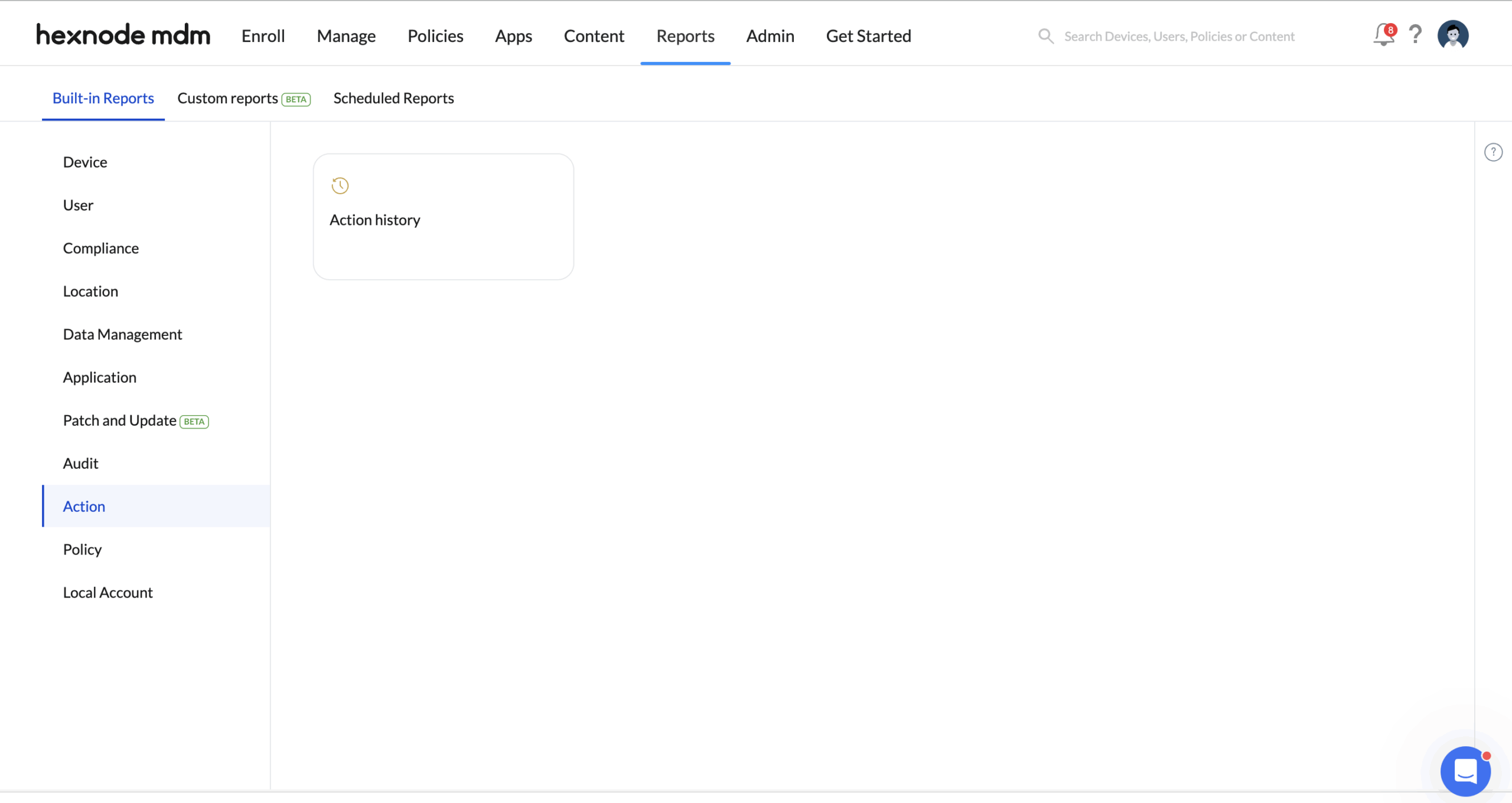 Incident Lifecycle Management via Action History reports Incident Lifecycle Management via Action History reports