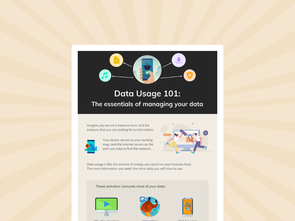 Data usage management