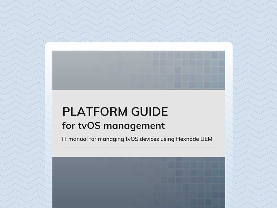 tvOS management