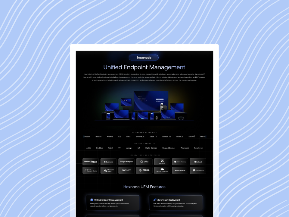 Introduction to Hexnode